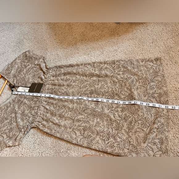 NWT 100% Linen Tommy Bahama Floral Print Dress Sz S - Picture 8 of 9